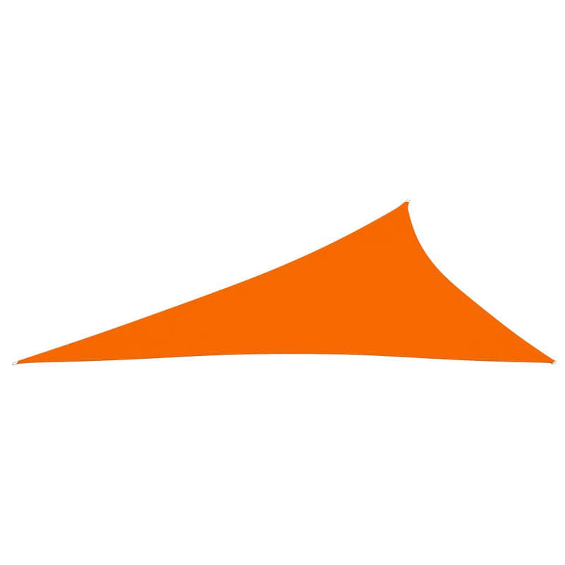 Sunshade Sail Oxford Fabric Triangular 4x5x6.4 m Orange