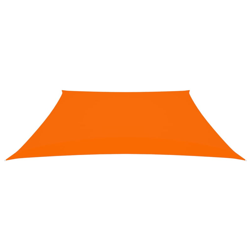 Sunshade Sail Oxford Fabric Trapezium 3/4x3 m Orange