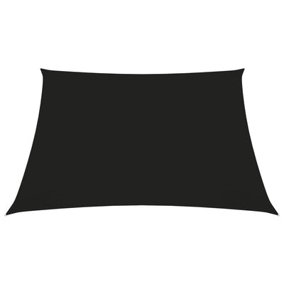 Sunshade Sail Oxford Fabric Square 3x3 m Black