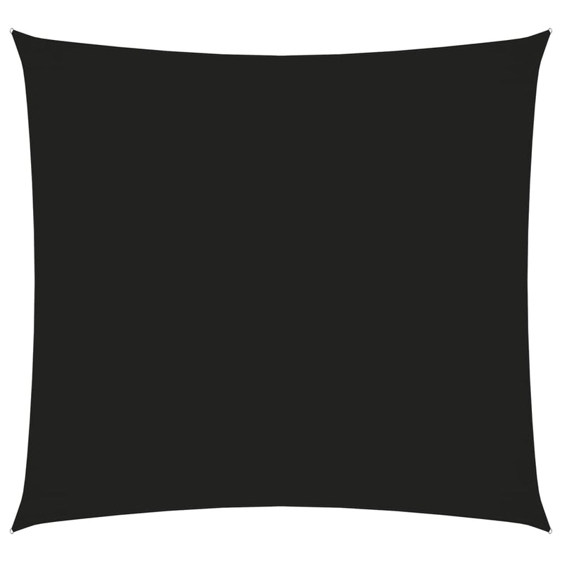 Sunshade Sail Oxford Fabric Square 4x4 m Black