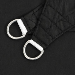 vidaXL Sunshade Sail Oxford Fabric Square 7x7 m Black 6