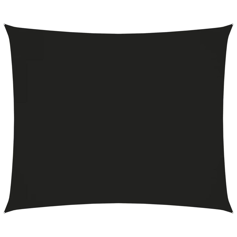 Sunshade Sail Oxford Fabric Rectangular 3.5x4.5 m Black