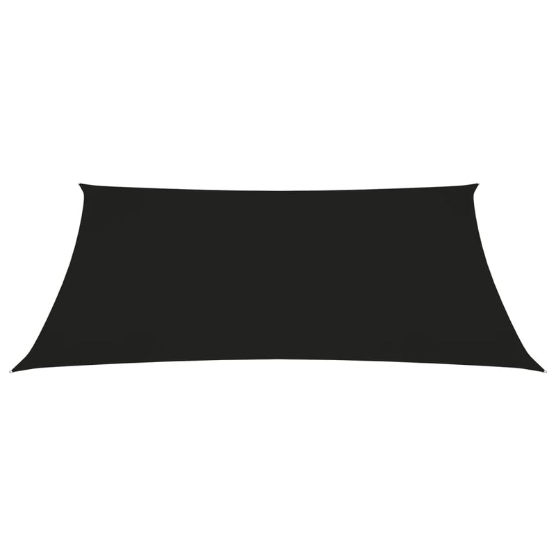 Sunshade Sail Oxford Fabric Rectangular 3.5x4.5 m Black