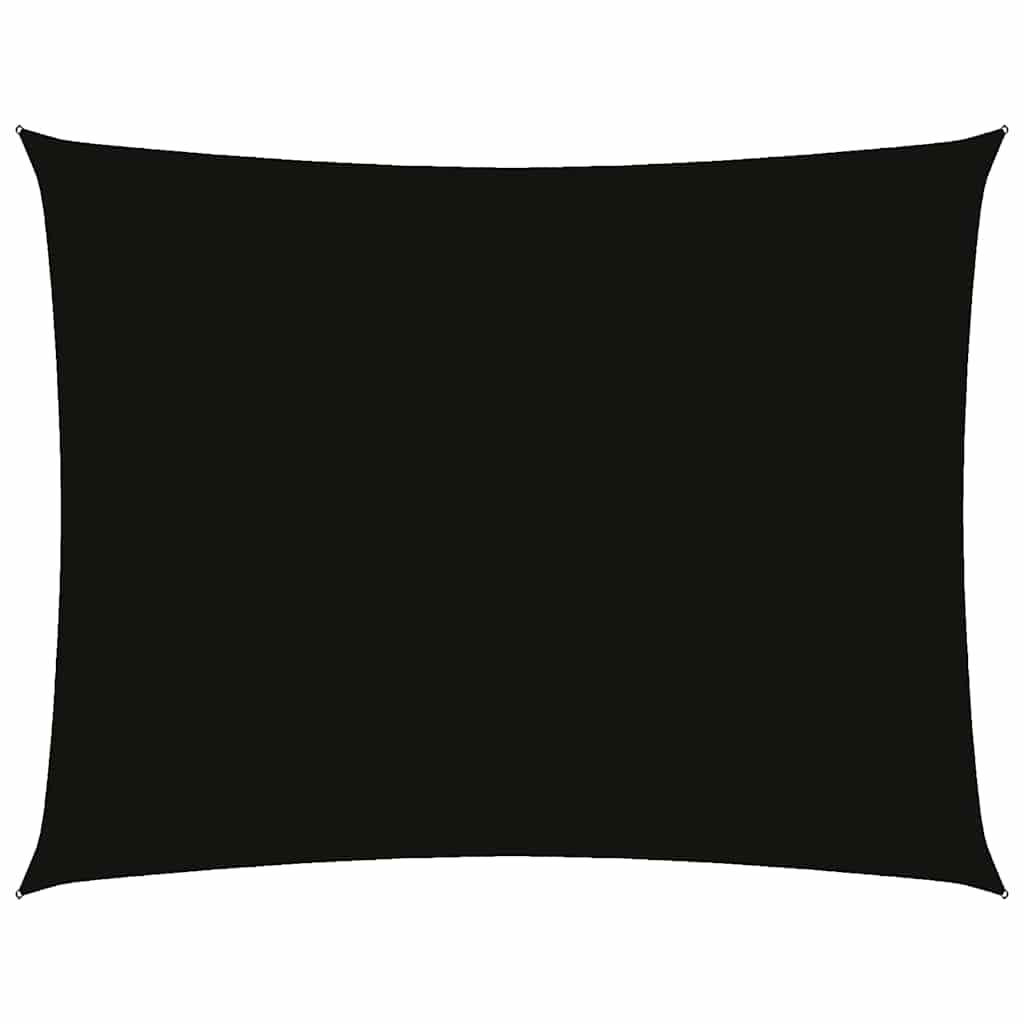 Sunshade Sail Oxford Fabric Rectangular 3.5x5 m Black