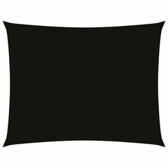 Sunshade Sail Oxford Fabric Rectangular 3.5x5 m Black