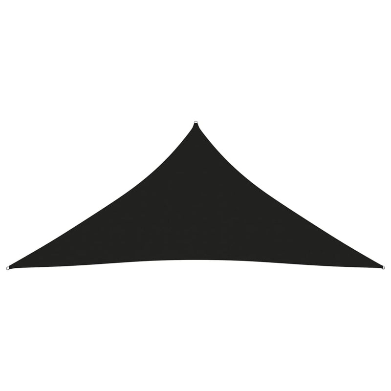 Sunshade Sail Oxford Fabric Triangular 5x5x5 m Black