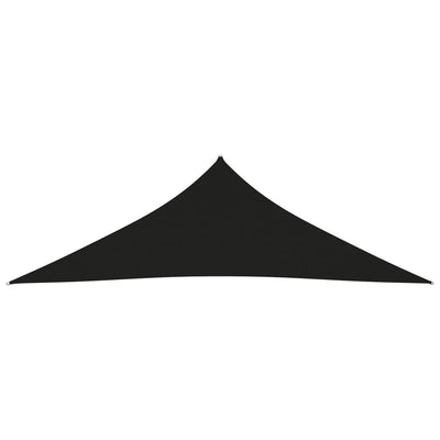 Sunshade Sail Oxford Fabric Triangular 5x5x6 m Black