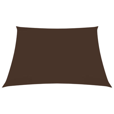 Sunshade Sail Oxford Fabric Square 3x3 m Brown