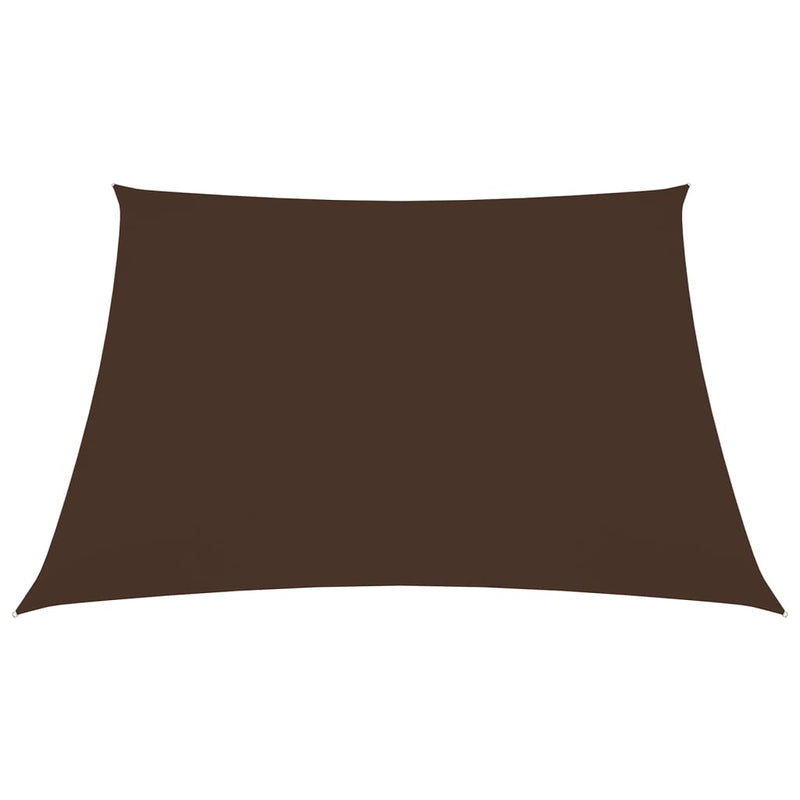 Sunshade Sail Oxford Fabric Square 3x3 m Brown