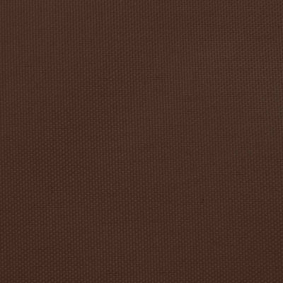 Sunshade Sail Oxford Fabric Square 3x3 m Brown