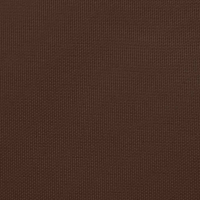 Sunshade Sail Oxford Fabric Square 3x3 m Brown