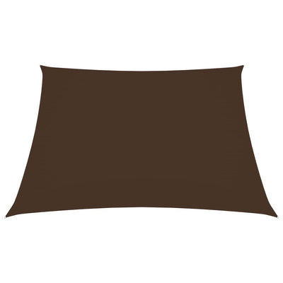 Sunshade Sail Oxford Fabric Square 3.6x3.6 m Brown