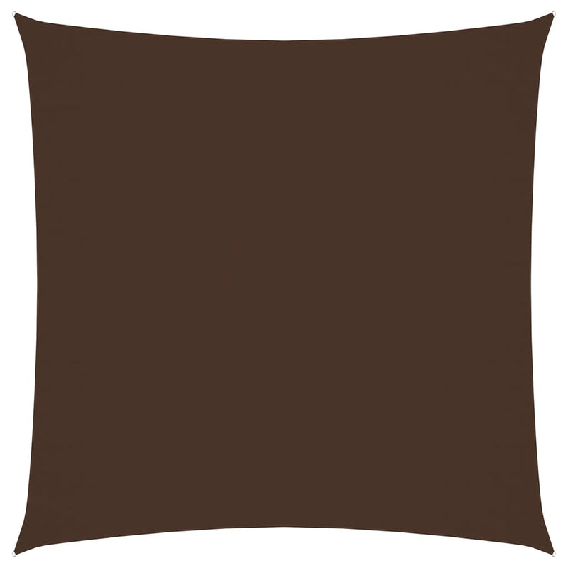 Sunshade Sail Oxford Fabric Square 4.5x4.5 m Brown