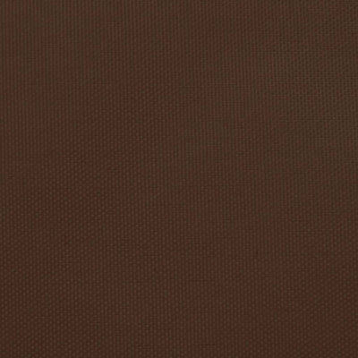 Sunshade Sail Oxford Fabric Square 5x5 m Brown