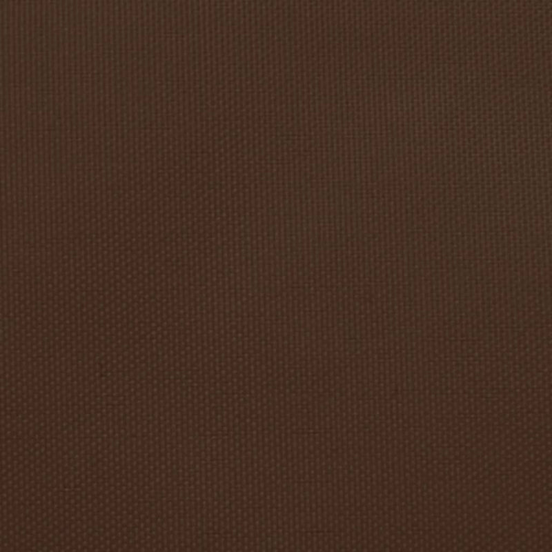 Sunshade Sail Oxford Fabric Square 5x5 m Brown