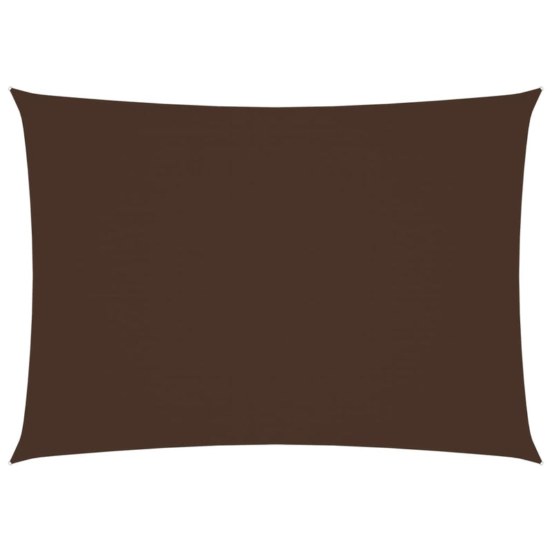 Sunshade Sail Oxford Fabric Rectangular 2x4 m Brown