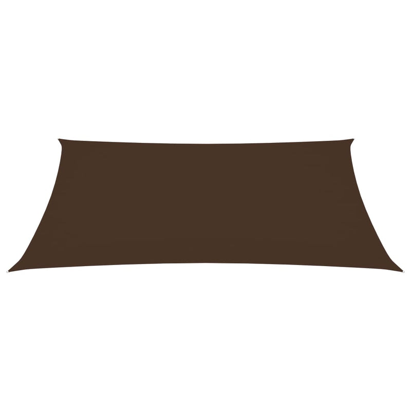 Sunshade Sail Oxford Fabric Rectangular 2x4.5 m Brown