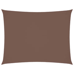 vidaXL Sunshade Sail Oxford Fabric Rectangular 3x4.5 m Brown 2