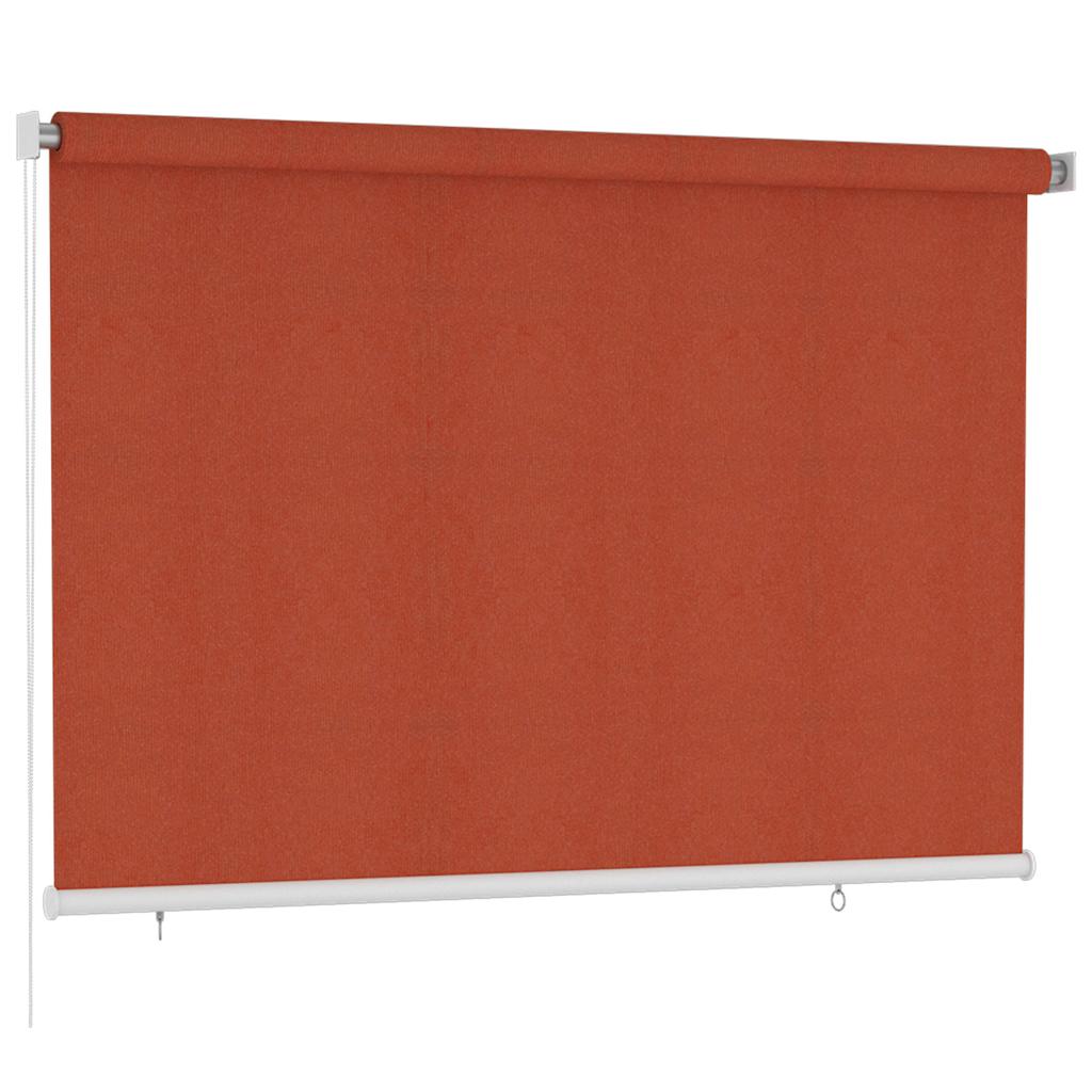 vidaXL Outdoor Roller Blind 225(W)x140(H) cm Terracotta HDPE 2