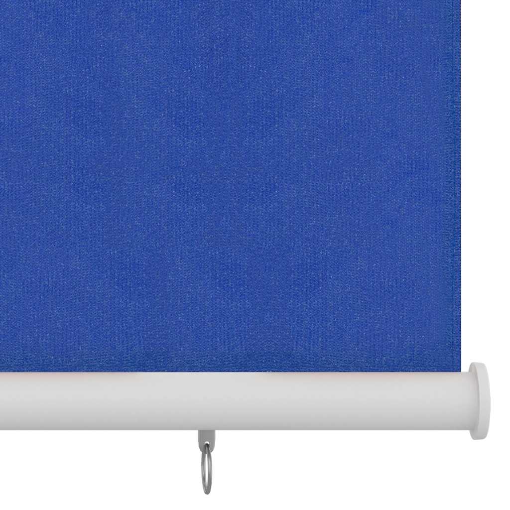 vidaXL Outdoor Roller Blind 225(W)x140(H) cm Blue HDPE 3