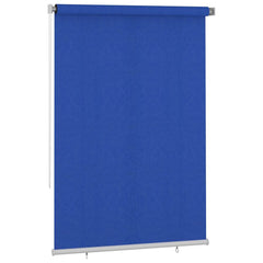 vidaXL Outdoor Roller Blind 165(W)x230(H) cm Blue HDPE 2