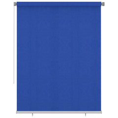 vidaXL Outdoor Roller Blind 185(W)x230(H) cm Blue HDPE 1