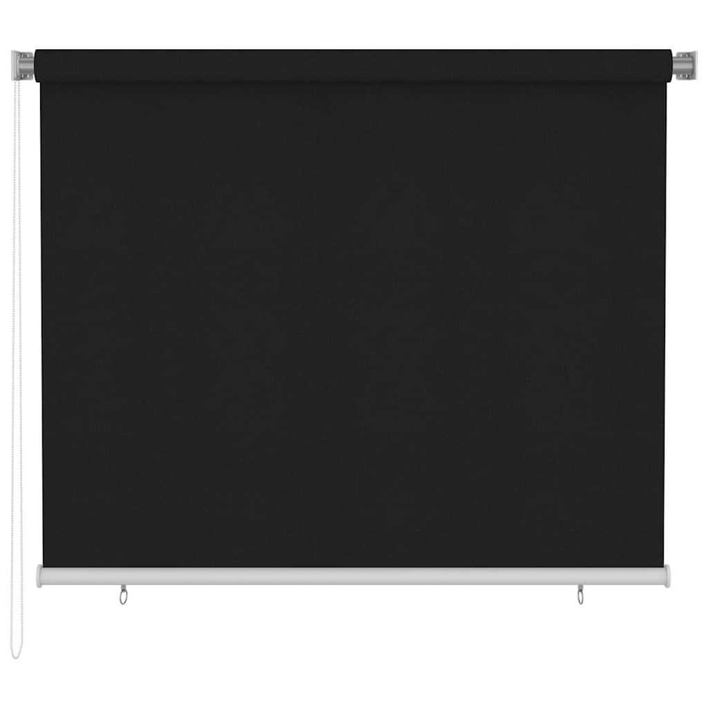 vidaXL Outdoor Roller Blind 185(W)x140(H) cm Black 2