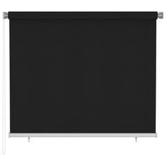 vidaXL Outdoor Roller Blind 185(W)x140(H) cm Black 2