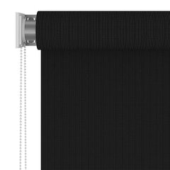 vidaXL Outdoor Roller Blind 165(W)x230(H) cm Black 3