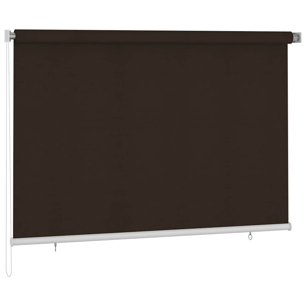 vidaXL Outdoor Roller Blind 225(W)x140(H) cm Brown 1