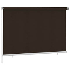 vidaXL Outdoor Roller Blind 225(W)x140(H) cm Brown 1