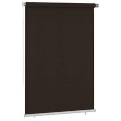 vidaXL Outdoor Roller Blind 165(W)x230(H) cm Brown HDPE 2