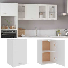 vidaXL Hanging Cabinet Lyon White 39.5x31x60 cm Engineered Wood 1