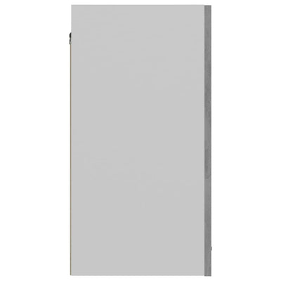 Hanging Cabinet Concrete Grey 60x31x60 cm Engineered Wood