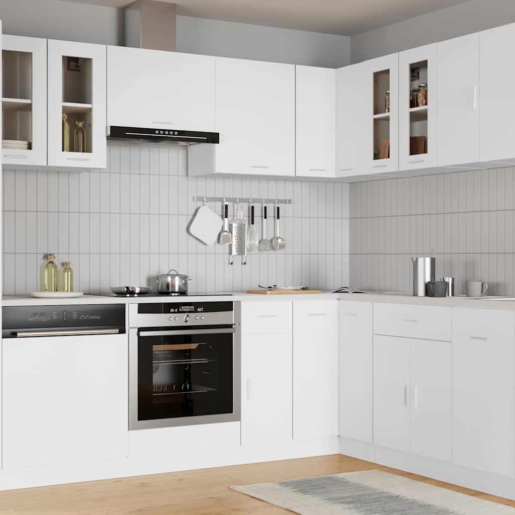 vidaXL Hanging Cabinet 57 x 57 x 40 cm Engineered Wood White