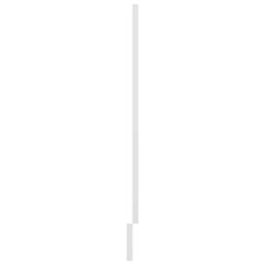 vidaXL Dishwasher Panel | White | Engineered wood | Medium | Durable 5