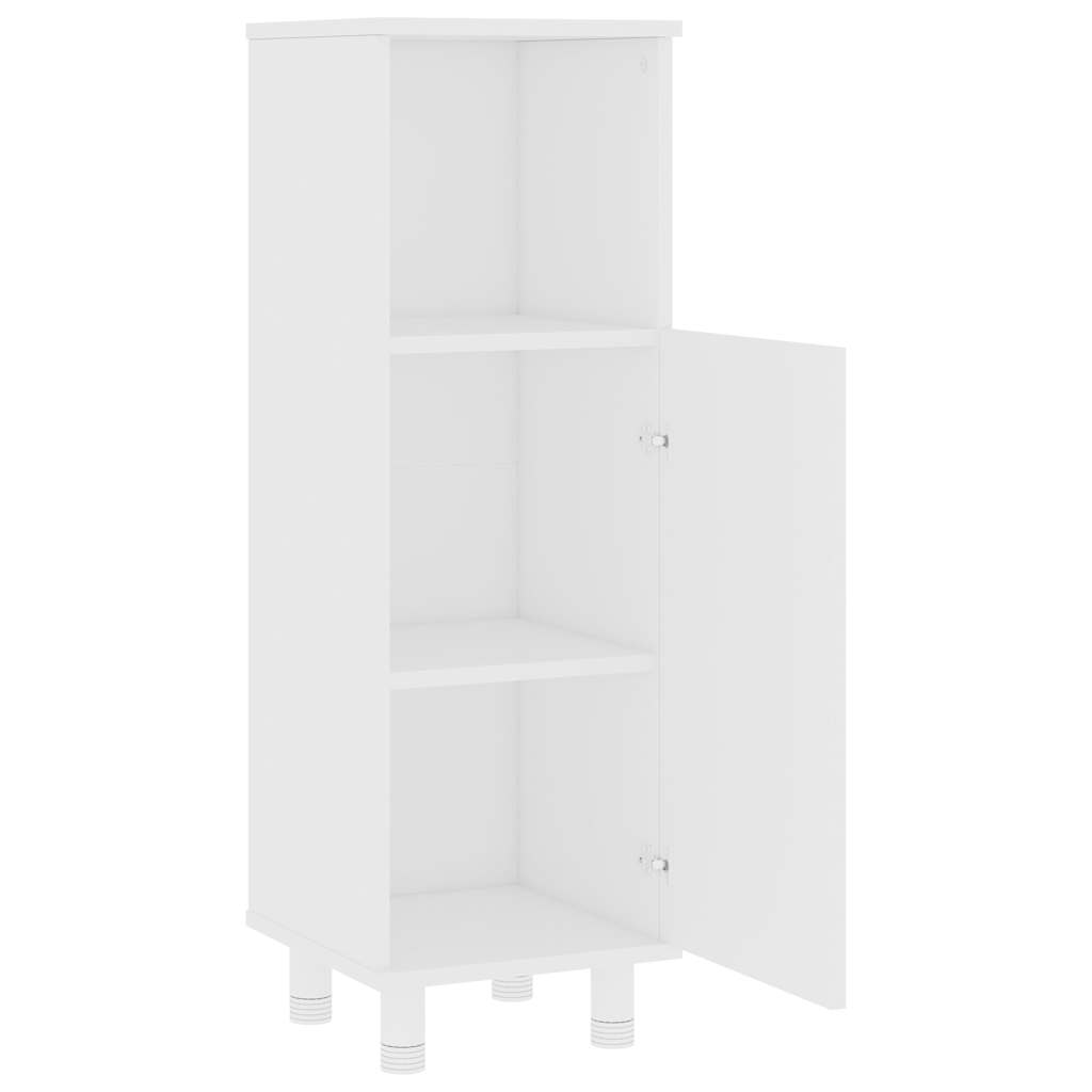 vidaXL Bathroom Cabinet | White | Engineered wood | 30 x 30 x 95 cm 4