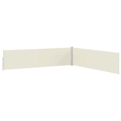 vidaXL Patio Retractable Side Awning 170x1200 cm Cream 4