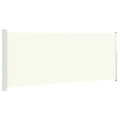 vidaXL Patio Retractable Side Awning 200x514 cm Cream 2