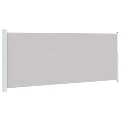 vidaXL Patio Retractable Side Awning 200x514 cm Grey 2