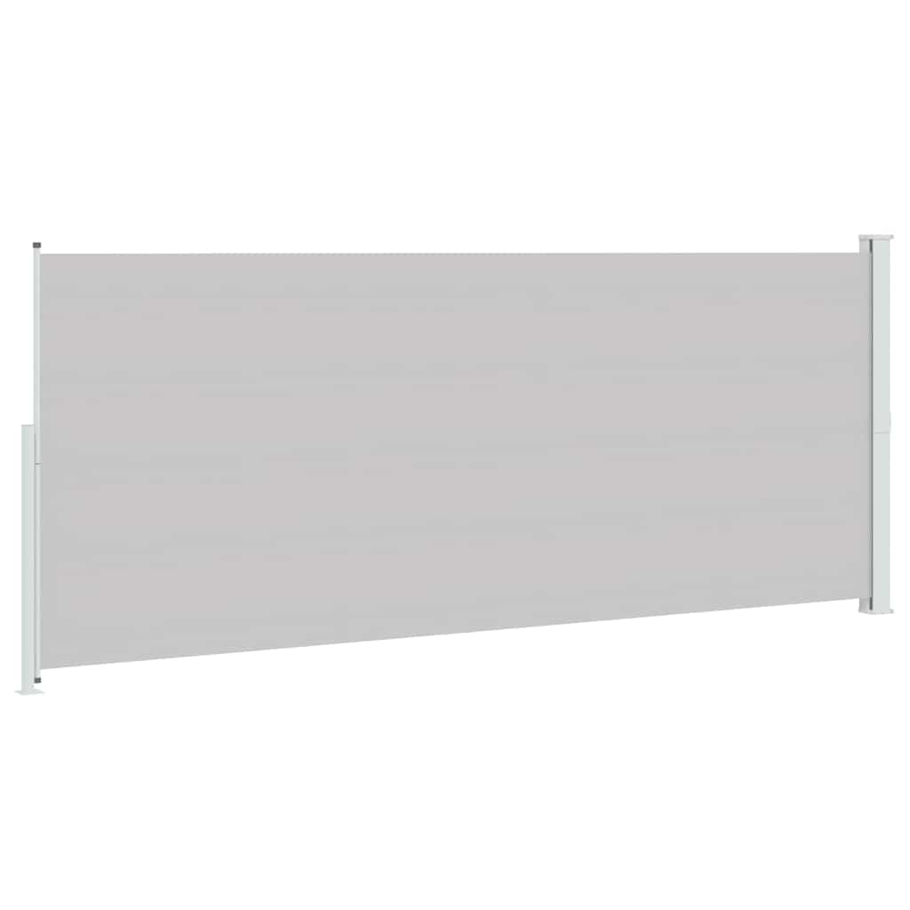 vidaXL Patio Retractable Side Awning 200x514 cm Grey 6