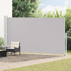 vidaXL Patio Retractable Side Awning 200x514 cm Grey 1