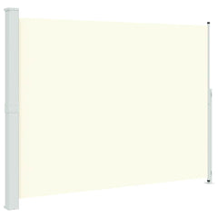 vidaXL Patio Retractable Side Awning 220x314 cm Cream 2