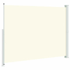 vidaXL Patio Retractable Side Awning 220x314 cm Cream 6