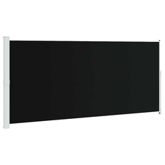 vidaXL Patio Retractable Side Awning 220x514 cm Black 2