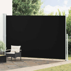 vidaXL Patio Retractable Side Awning 220x514 cm Black 1