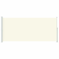 vidaXL Patio Retractable Side Awning 220x514 cm Cream 4