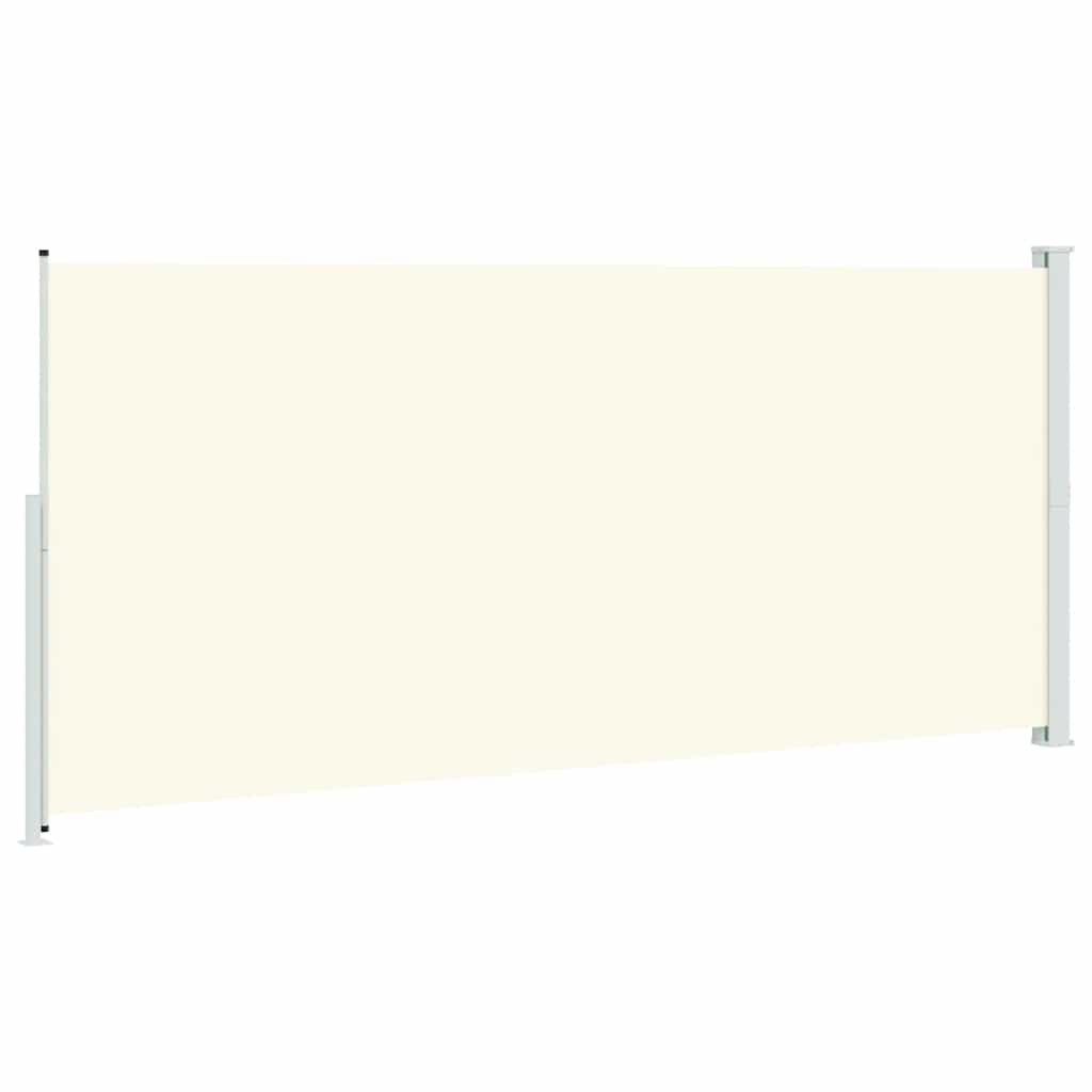 vidaXL Patio Retractable Side Awning 220x514 cm Cream 6