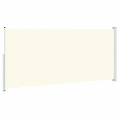 vidaXL Patio Retractable Side Awning 220x514 cm Cream 6