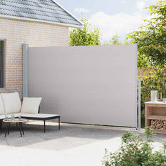 vidaXL Patio Retractable Side Awning 220x514 cm Grey 3
